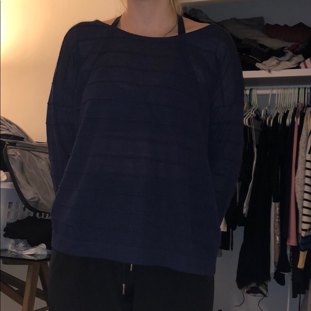 Oversized long sleeved T-shirt